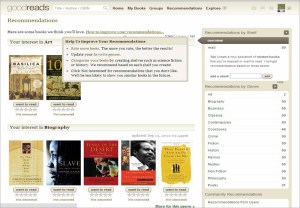 Goodreads: Personalized Recommendations