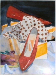 Retail recommendations: red shoes